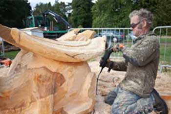 Big carving is back at Treefest