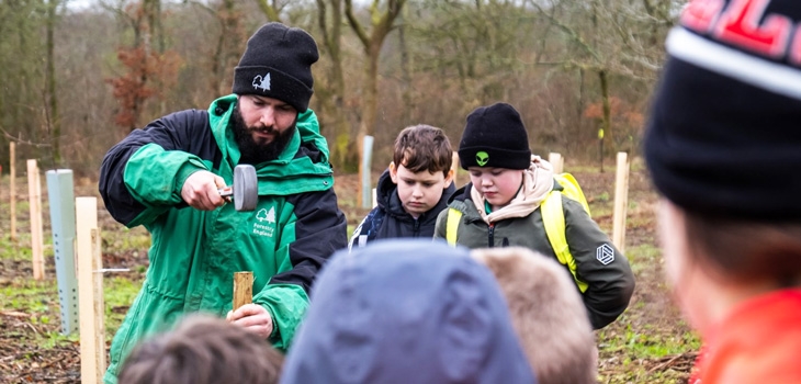 Getting involved in the Silk Wood Community Woodland