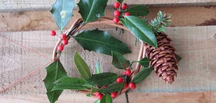 Christmas wreath workshop