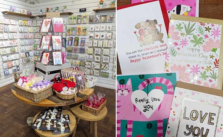 Valentine's Day in the Westonbirt Shop